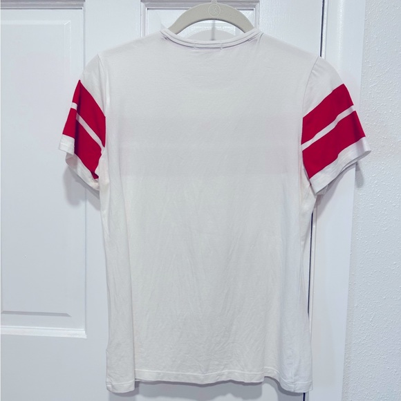 4/$25 NFL Buccaneers Wear by EA women’s t shirt size small in white and red - Picture 2 of 2